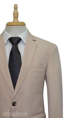 Bộ Suit Be Nhạt Trang Nhã V1NGANG-BEN8