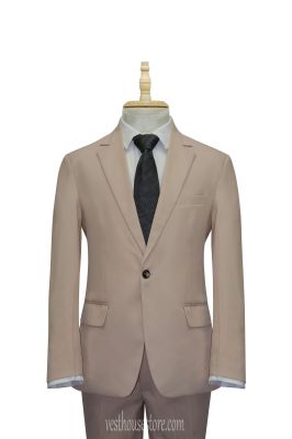 Bộ Suit Be Nhạt Trang Nhã V1NGANG-BEN8